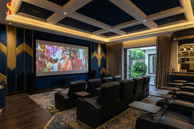 Home theatre installation project - Whole-Home Automation